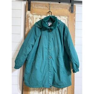 Anthony Richards Women's Hooded Winter Coat NWOT - Green - Size 3X